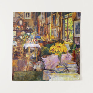 Saal der Blume von Frederick Childe Hassam Wandteppich