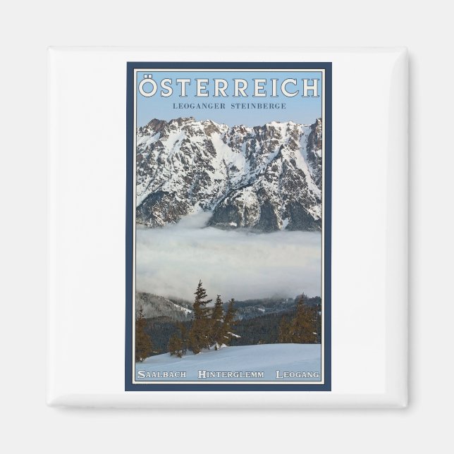 Saalbach - Talnebel Magnet (Vorne)