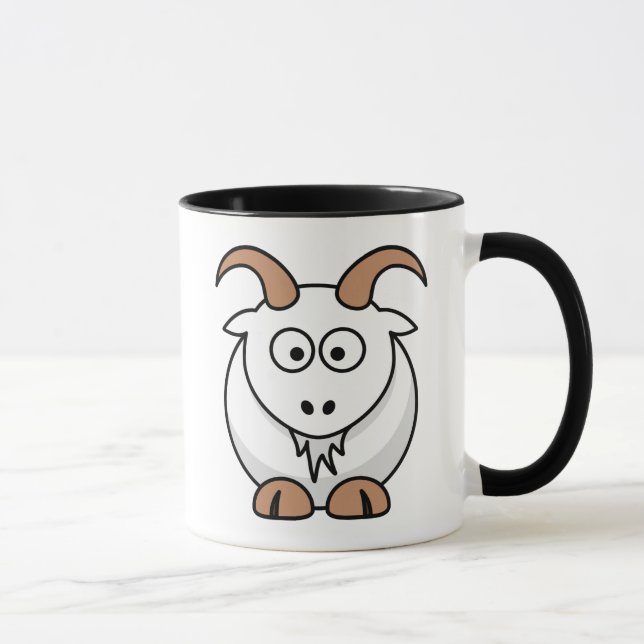 Saanenziege Tasse (Rechts)