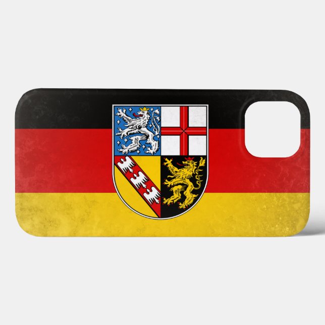 Saarland Case-Mate iPhone Hülle (Rückseite (Horizontal))