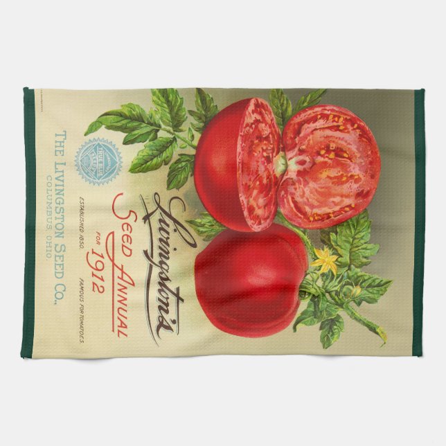 Saatgut jährlich geschirrtuch (Horizontal)