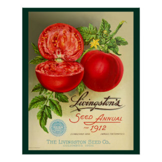 Saatgut jährlich poster