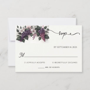 Saatgut Landwirtschaftliches Holz Obst Weinberg We RSVP Karte