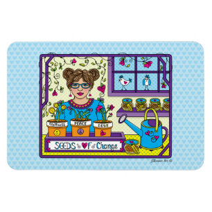 Saatgut von Change_Flexible Magnet 6"x4"