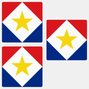 Saba Flag Etiketten