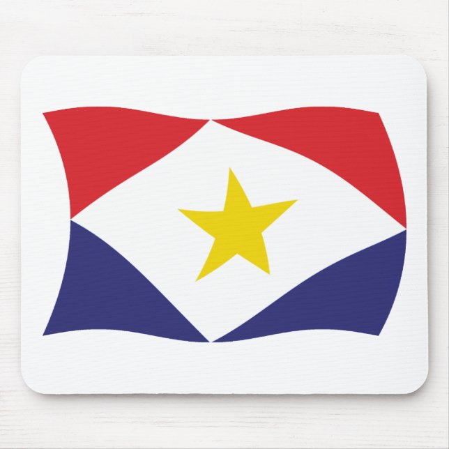 Saba Flag-Mauspad Mousepad (Vorne)
