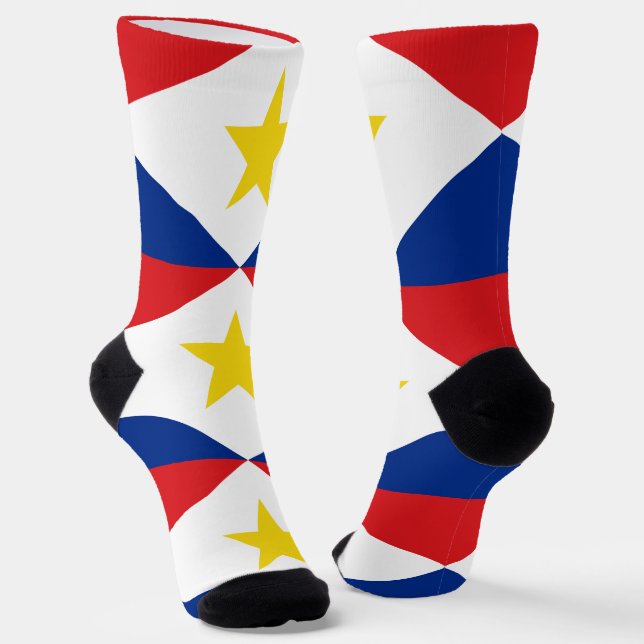 Saba Flag Socken (Gewinkelt)