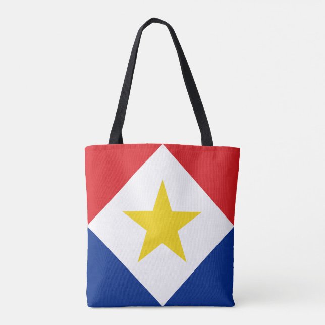 Saba-Flagge (Rückseite)