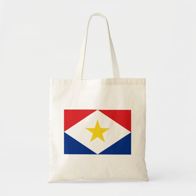 Saba-Flagge Tragetasche (Vorne)