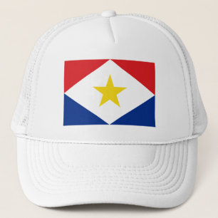 Saba-Flagge Truckerkappe