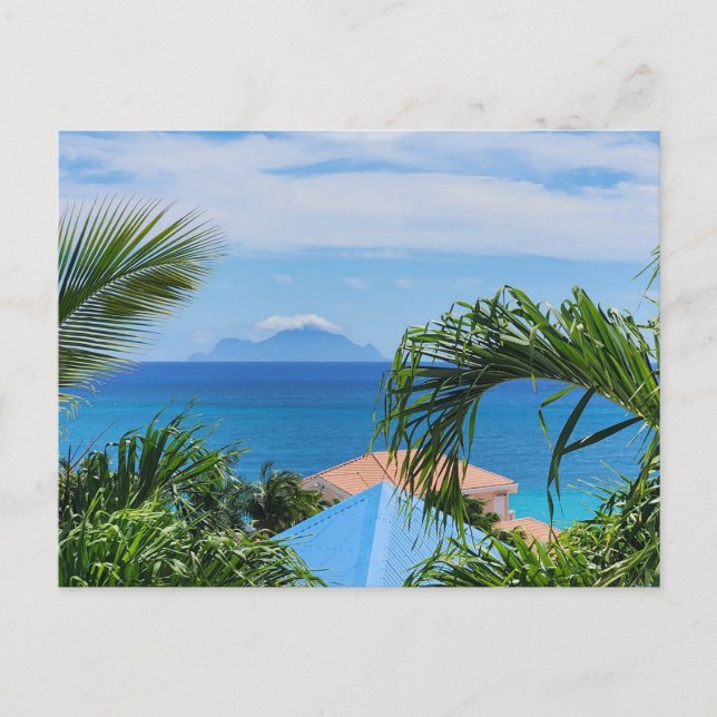 Saba in de verte postkarte (Vorderseite)