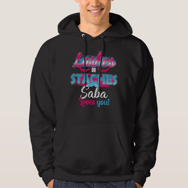 Saba Lieben Sie beste Geschlechterkenntnisse Hoodie (Vorderseite)