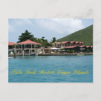 Saba Rock Postkarte