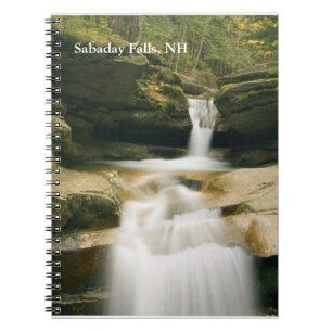 Sabaday Falls, NH Spiral Notebook Notizblock