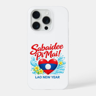 Sabaidee Pi Mai – Frohes laotisches Neujahr iPhone 15 Pro Hülle