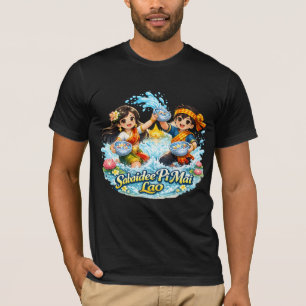 Sabaidee Pi Mai Lao – Lao Neujahrs-Wasserfestival  T-Shirt