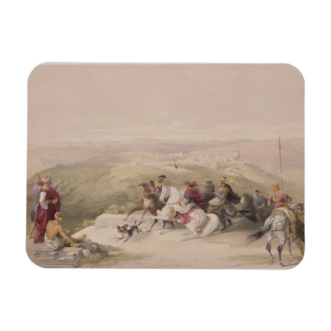 Sabaste, antike Samaria, 17. April 1839, Platte 4 Magnet (Horizontal)