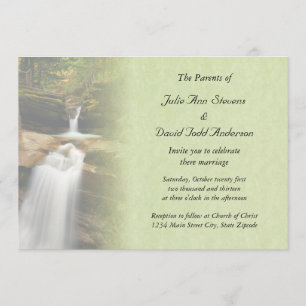 Sabbaday Falls Wedding Einladung
