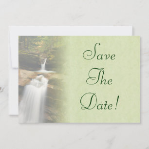 Sabbaday Falls Wedding Save the Date Einladung
