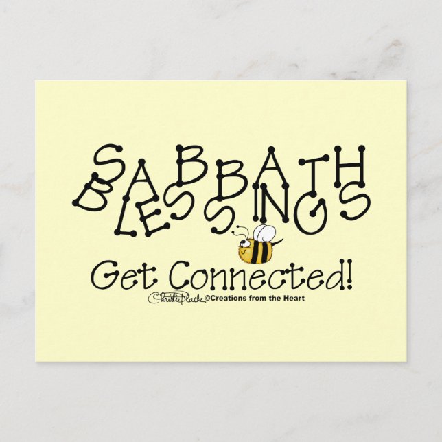 Sabbat Sessings verbinden Postkarte (Vorderseite)