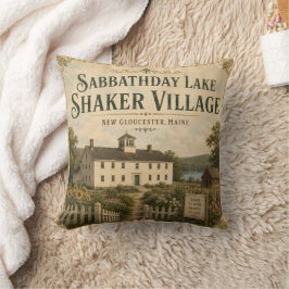 Sabbathday Lake Shaker Village Maine Erbe Kissen