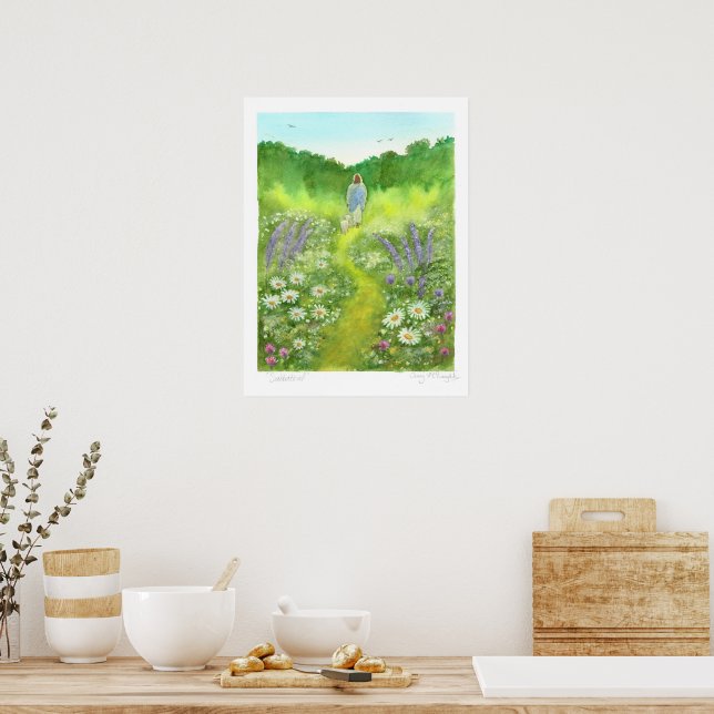 "Sabbatical" Kunstwerk von Jenny McLaughlin Poster (Küche)