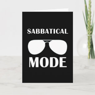 Sabbatical mode sunglasses karte