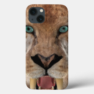 Säbeltoothed Ttiger oder Smilodon Case-Mate iPhone Hülle