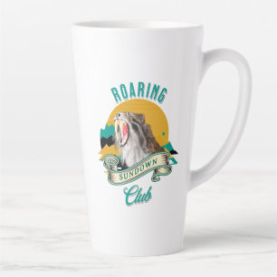 Säbelzahn-Tiger Brüllender-Sonnenuntergangs-Club Milchtasse