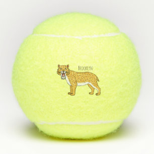 Säbelzahntiger Tennisbälle