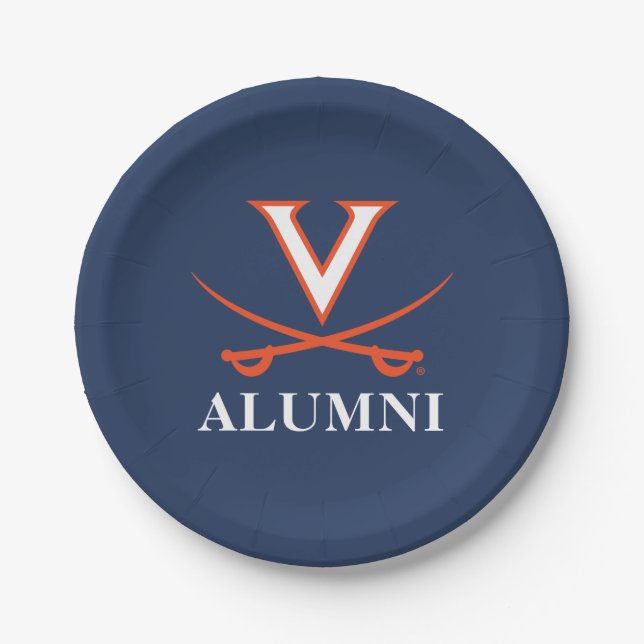 Saber Alumni Pappteller (Vorderseite)