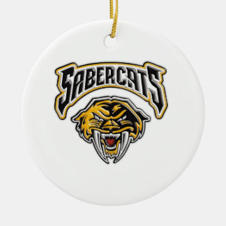 Sabercats Jugend-Fußball u. Beifall Keramikornament