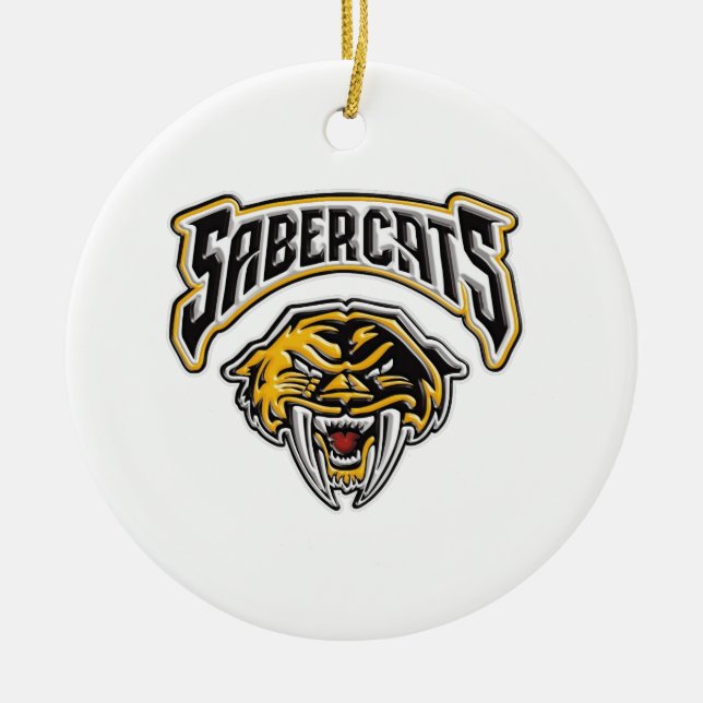 Sabercats Jugend-Fußball u. Beifall Keramikornament (Vorne)