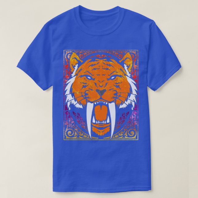 SaberToothed Tiger T-Shirt (Design vorne)