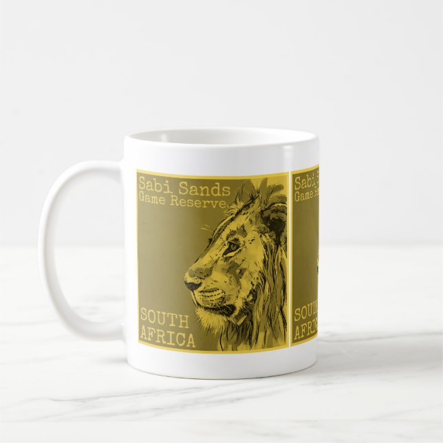 Sabi Sands Game Reserve Kaffeetasse (Links)