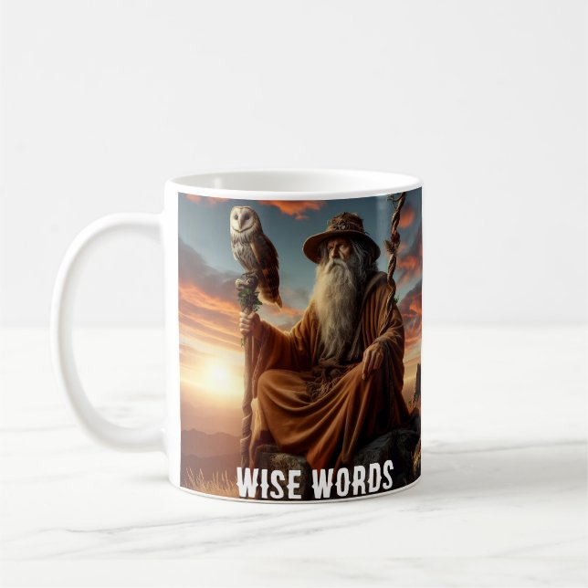 Sabiduría Eterna: Palabras que Iluminan el Alma" Kaffeetasse (Links)