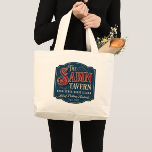 Sabin Tavern - Jumbo Tasche! Jumbo Stoffbeutel