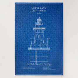 Sabine Bank Lighthouse - Texas - AD Puzzle
