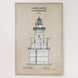 Sabine Bank Lighthouse - Texas - SBD Puzzle