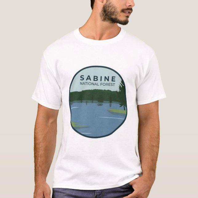 Sabine National Forest T-Shirt (Vorderseite)