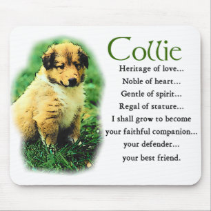 Sable Collie Geschenke Mousepad