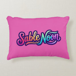 Sable Noon - Basislogo Dekokissen