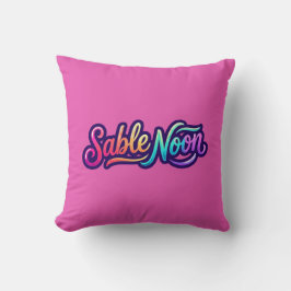 Sable Noon - Basislogo Kissen