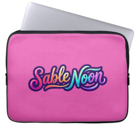 Sable Noon - Basislogo Laptopschutzhülle