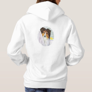 Sable Sheltie Bath Hoodie