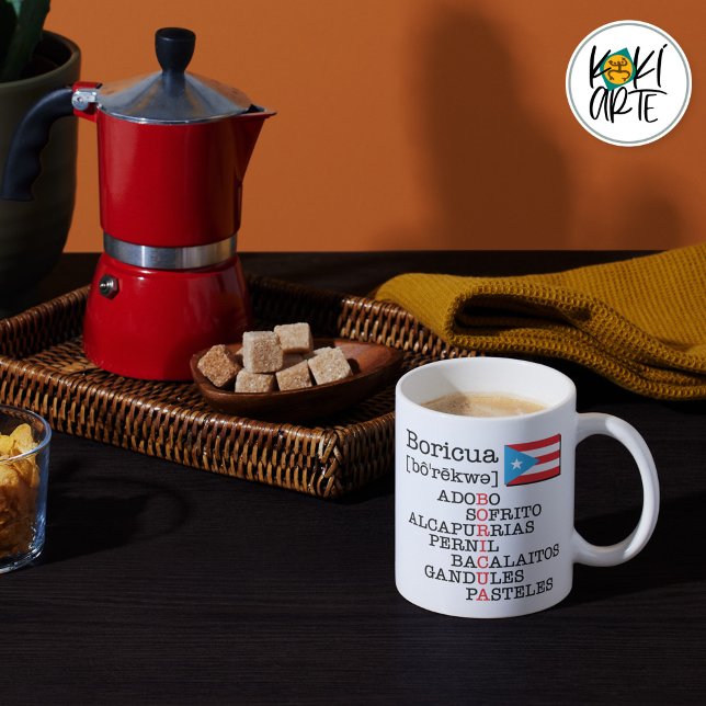 Sabor Boricua Kaffeetasse (Von Creator hochgeladen)