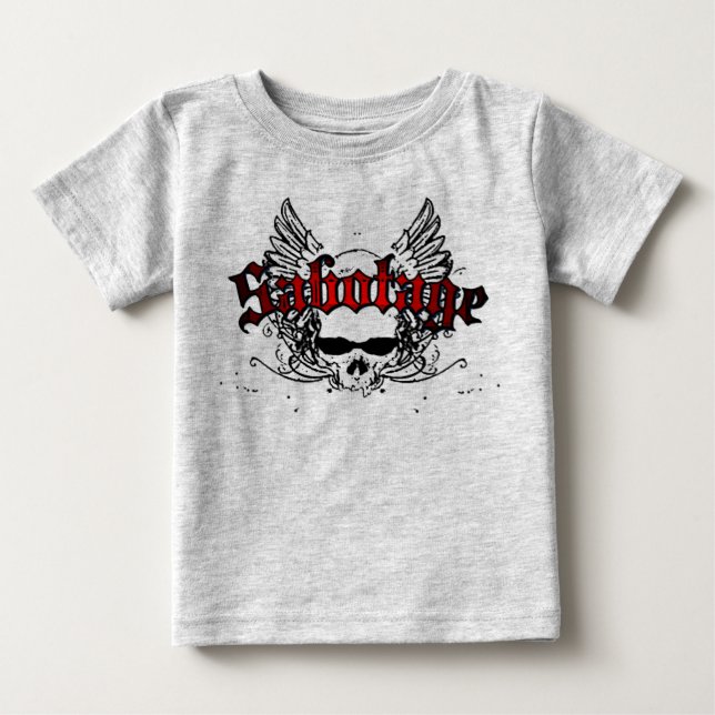 Sabotage Baby T-shirt (Vorderseite)