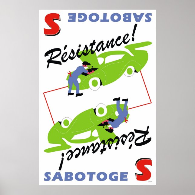 Sabotoge Poster (Vorne)