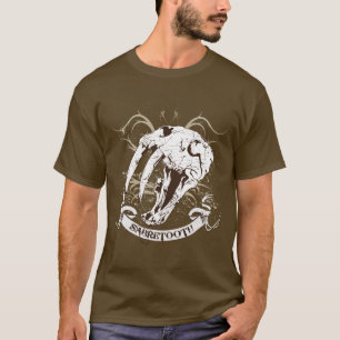 Sabretooth Schädel Ver 1 T-Shirt