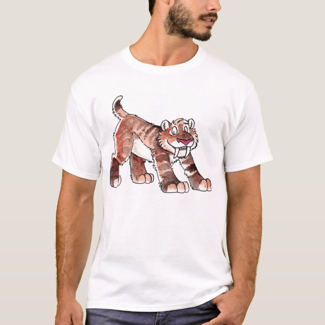 Sabretooth Tiger-T - Shirt (Vorderseite)